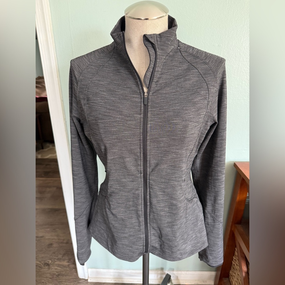 Lululemon Women’s Heather Grey Full Zip Athletic Define Jacket Size 8